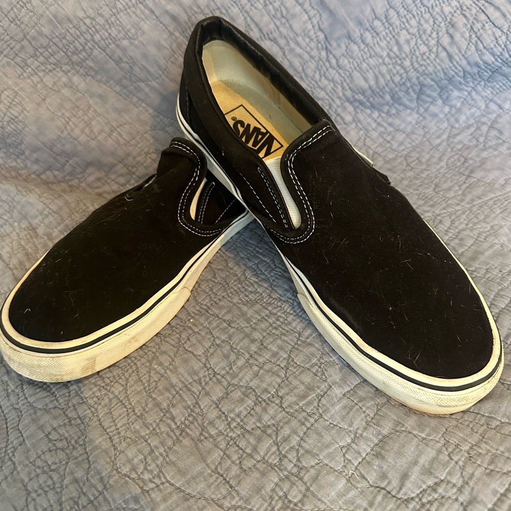 Vans Black Sneakers Classic Low-Top Design